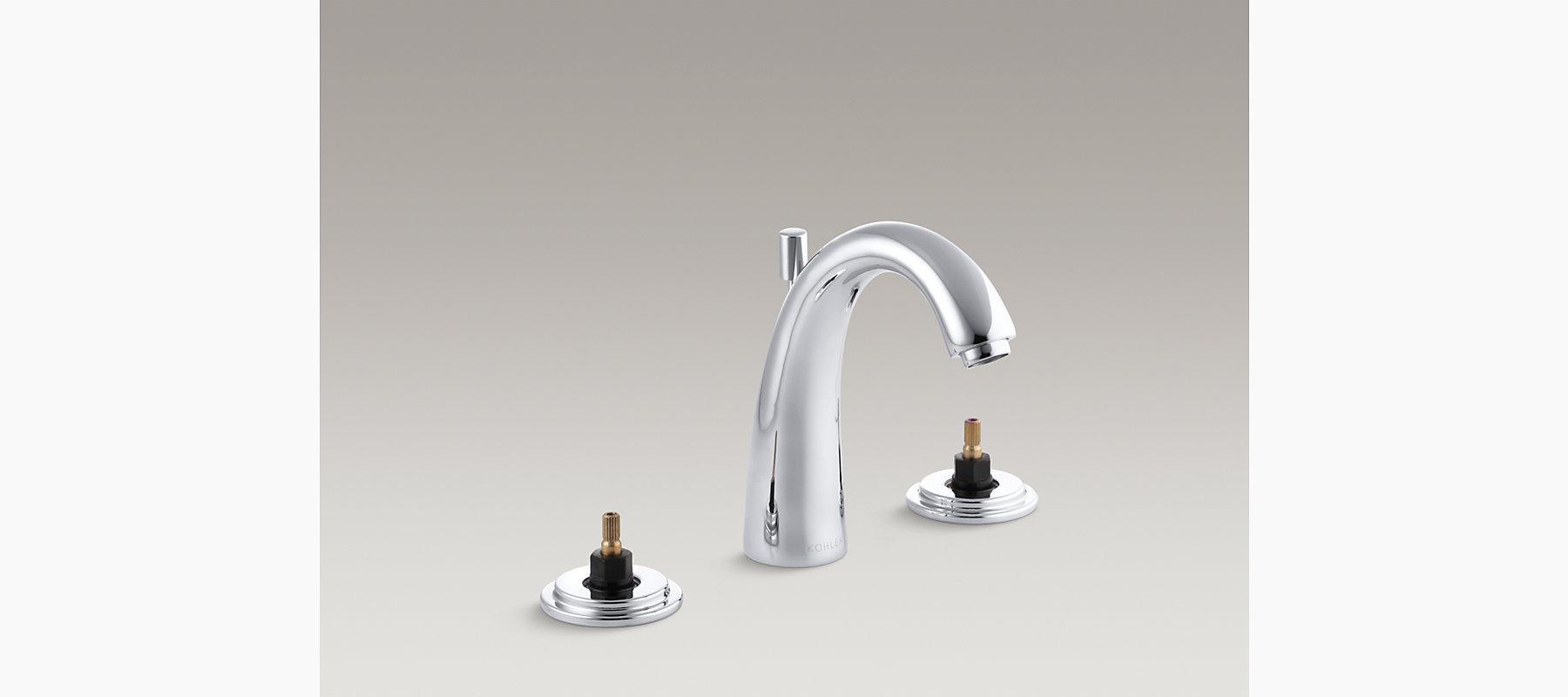 K 8215 K Taboret Widespread Sink Base Faucet With Escutcheons